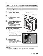 Предварительный просмотр 38 страницы Sanyo VPC-S6 User Manual