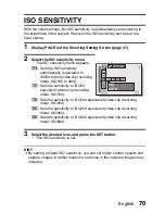 Предварительный просмотр 76 страницы Sanyo VPC-S6 User Manual