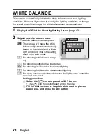 Предварительный просмотр 77 страницы Sanyo VPC-S6 User Manual