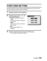 Предварительный просмотр 110 страницы Sanyo VPC-S6 User Manual