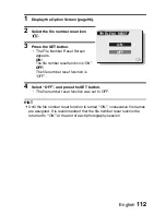 Предварительный просмотр 118 страницы Sanyo VPC-S6 User Manual