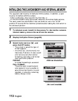 Предварительный просмотр 119 страницы Sanyo VPC-S6 User Manual