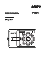 Предварительный просмотр 1 страницы Sanyo VPC-S670 Instruction Manual