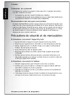 Preview for 4 page of Sanyo VPC-S750 (French) Manuel De L'Utilisateur