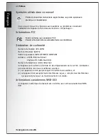 Preview for 8 page of Sanyo VPC-S750 (French) Manuel De L'Utilisateur