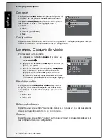 Предварительный просмотр 38 страницы Sanyo VPC-S750 (French) Manuel De L'Utilisateur