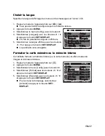 Preview for 18 page of Sanyo VPC-S880P (French) Manuel D'Instruction