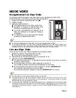 Preview for 24 page of Sanyo VPC-S880P (French) Manuel D'Instruction