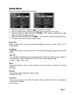 Preview for 38 page of Sanyo VPC-T1284 Instruction Manual