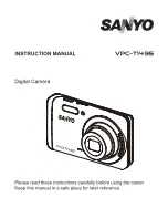 Sanyo VPC-T1495 Instruction Manual preview