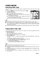 Предварительный просмотр 28 страницы Sanyo VPC-T1496 Instruction Manual