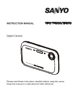 Sanyo VPC TP1000 Instruction Manual preview