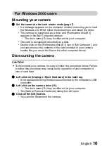 Preview for 12 page of Sanyo VPC-WH1BLK Instruction Manual