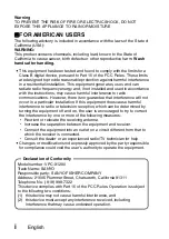 Preview for 2 page of Sanyo VPC-X1200 Instruction Manual