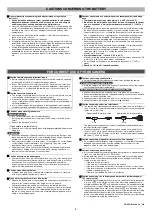 Preview for 4 page of Sanyo VPC-X1200BK Safety Manual