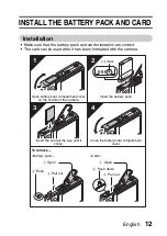 Предварительный просмотр 27 страницы Sanyo VPC-X1220EX Instruction Manual