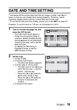 Предварительный просмотр 33 страницы Sanyo VPC-X1220EX Instruction Manual