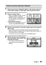 Предварительный просмотр 59 страницы Sanyo VPC-X1220EX Instruction Manual