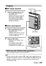 Предварительный просмотр 9 страницы Sanyo VPC-X1400 Instruction Manual