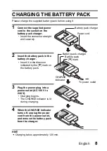 Предварительный просмотр 23 страницы Sanyo VPC-X1400 Instruction Manual