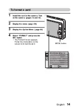 Предварительный просмотр 29 страницы Sanyo VPC-X1400 Instruction Manual