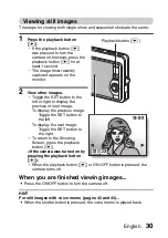 Предварительный просмотр 45 страницы Sanyo VPC-X1400 Instruction Manual