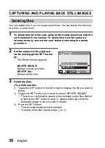 Предварительный просмотр 50 страницы Sanyo VPC-X1400 Instruction Manual