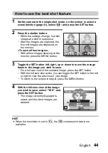 Предварительный просмотр 59 страницы Sanyo VPC-X1400 Instruction Manual