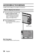 Предварительный просмотр 74 страницы Sanyo VPC-X1400 Instruction Manual