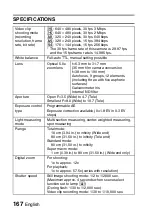 Preview for 182 page of Sanyo VPCCA6OR Instruction Manual