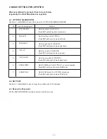 Preview for 5 page of Sanyo VSP-3000 Service Manual