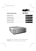 Sanyo VSP-CB10 Instruction Manual preview