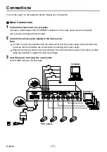 Preview for 8 page of Sanyo VSP-SV2000 Instruction Manual