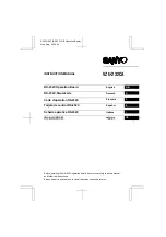 Preview for 1 page of Sanyo VZU-232CA Instruction Manual