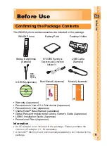 Preview for 11 page of Sanyo W64SA User Manual