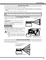 Preview for 9 page of Sanyo WF10 - PLV WXGA LCD Projector Owner'S Manual