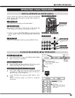 Preview for 19 page of Sanyo WF10 - PLV WXGA LCD Projector Owner'S Manual