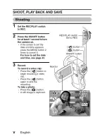 Предварительный просмотр 6 страницы Sanyo Xacti HD VPC-HD2000EX Instruction Manual