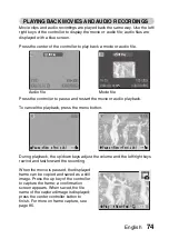 Preview for 75 page of Sanyo Xacti VPC-A5 Instruction Manual