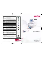 Sanyo Xacti VPC-C1 Brochure preview