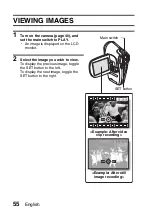 Предварительный просмотр 58 страницы Sanyo Xacti VPC-C4 Instruction Manual