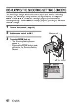 Предварительный просмотр 64 страницы Sanyo Xacti VPC-C4 Instruction Manual