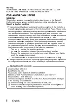 Preview for 2 page of Sanyo Xacti VPC-C5 Instruction Manual