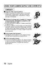 Preview for 16 page of Sanyo Xacti VPC-C5 Instruction Manual