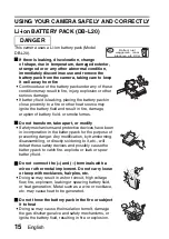 Preview for 18 page of Sanyo Xacti VPC-C5 Instruction Manual