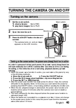 Preview for 43 page of Sanyo Xacti VPC-C5 Instruction Manual