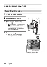 Preview for 50 page of Sanyo Xacti VPC-C5 Instruction Manual