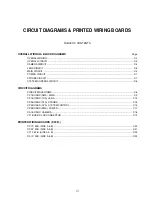 Sanyo Xacti VPC-CA6EX Circuit Diagrams & Printed Wiring Boards preview