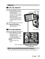 Предварительный просмотр 7 страницы Sanyo Xacti VPC-CA8EX Instruction Manual