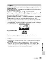 Предварительный просмотр 210 страницы Sanyo Xacti VPC-CA8EX Instruction Manual